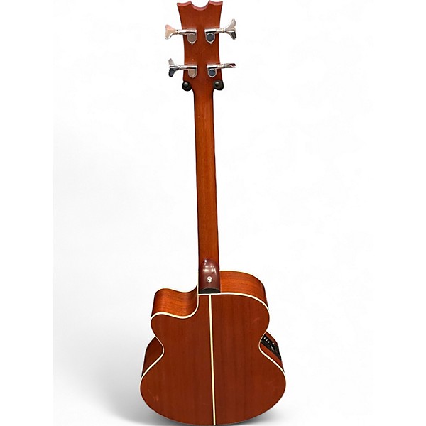 Used Dean PBCE Natural Acoustic Bass Guitar