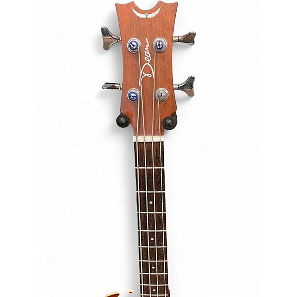 Used Dean PBCE Natural Acoustic Bass Guitar