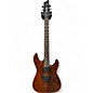 Used Schecter Guitar Research Diamond Series Gryphon Trans Brown Solid Body Electric Guitar thumbnail
