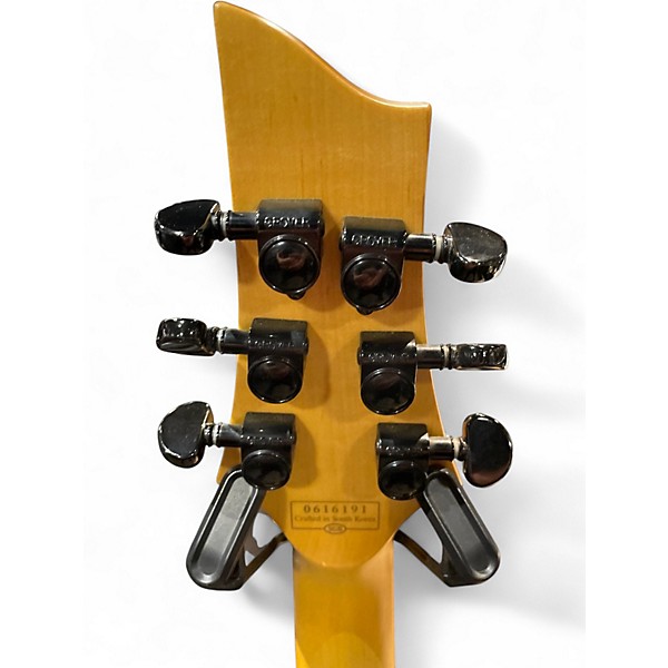 Used Schecter Guitar Research Diamond Series Gryphon Trans Brown Solid Body Electric Guitar