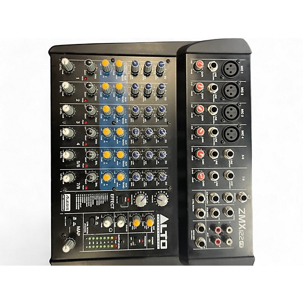 Used Alto ZMX122FX 8-Channel Unpowered Mixer