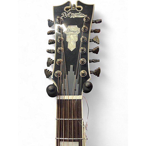 Used D'Angelico premier fulton Natural 12 String Acoustic Guitar