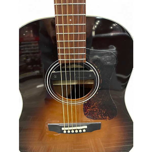 Used Guild DS-240 2 Tone Sunburst Acoustic Electric Guitar