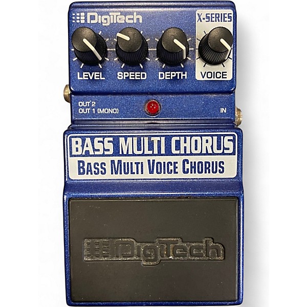 Used DigiTech XBC Bass Multi Chorus Bass Effect Pedal