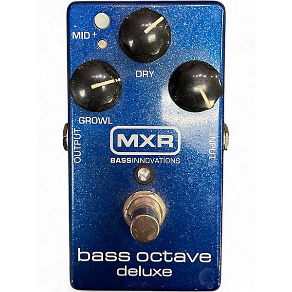 Used MXR M288 Bass Octave Deluxe Bass Effect Pedal
