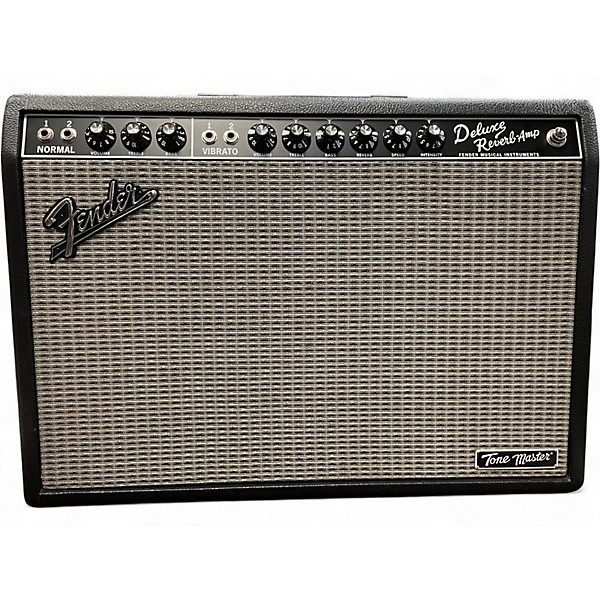 Used Fender Tone Master Deluxe Reverb Guitar Combo Amp
