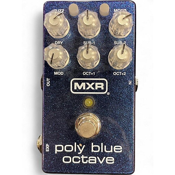 Used MXR POLY BLUE OCTAVE Effect Pedal
