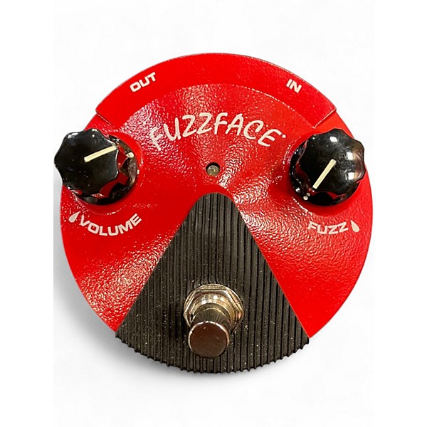 Used Dunlop FFM2 Germanium Fuzz Face Mini Red Effect Pedal