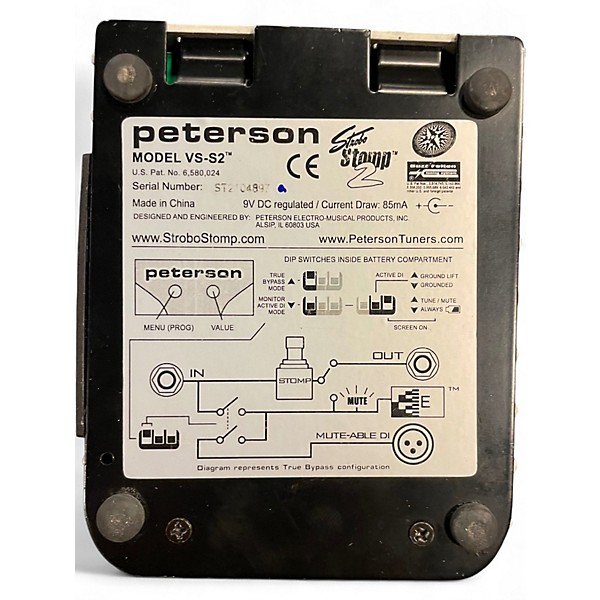 Used Peterson STROBOSTOMP 2 Tuner Pedal