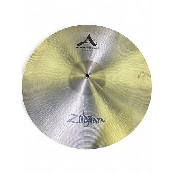 Used Zildjian 20in A Series Medium Thin Crash Cymbal