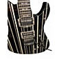 Used Schecter Guitar Research Synyster Gates Signature Custom Black Pinstripe Solid Body Electric Guitar