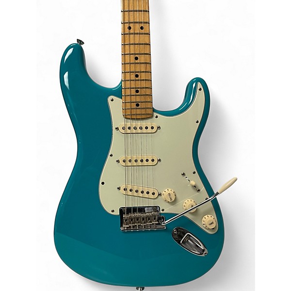 Used Fender American Professional II Stratocaster Miami Blue Solid Body Electric Guitar