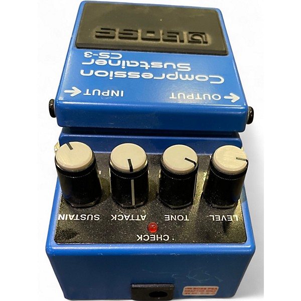 Used BOSS CS3 Compressor Sustainer Effect Pedal