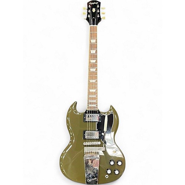 Used Epiphone 61 REISSUE SG OLIVE DRAB Solid Body Electric Guitar