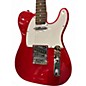 Used Squier Telecaster RED SPARKLE Solid Body Electric Guitar