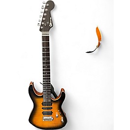 Used 2025 Charvel MJ DK24 HSH 2PT Antique Burst Solid Body Electric Guitar