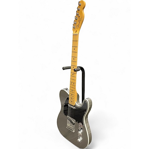Used 2013 Fender American Deluxe Telecaster TUNGSTEN Solid Body Electric Guitar