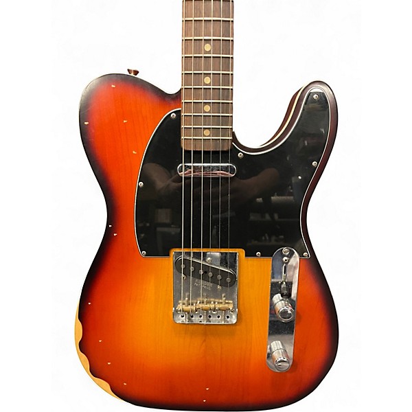 Used Fender Jason Isbell Telecaster Chocolate 3 Color Burst Solid Body Electric Guitar