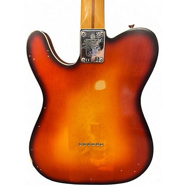 Used Fender Jason Isbell Telecaster Chocolate 3 Color Burst Solid Body Electric Guitar
