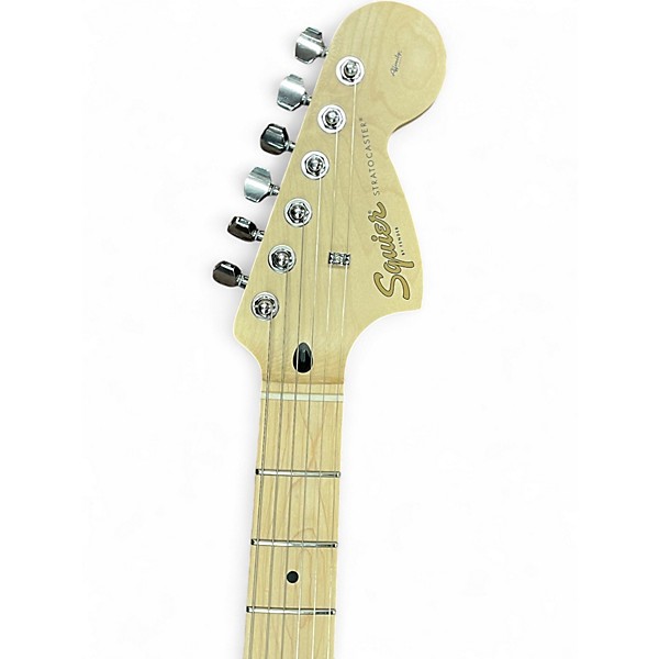 Used Squier Affinity Stratocaster Black Solid Body Electric Guitar