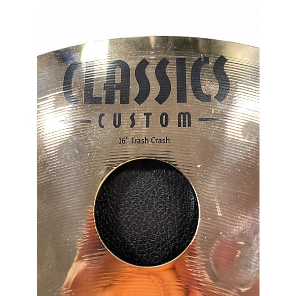 Used MEINL 16in Classics Custom Trash Crash Cymbal