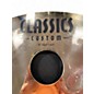 Used MEINL 16in Classics Custom Trash Crash Cymbal