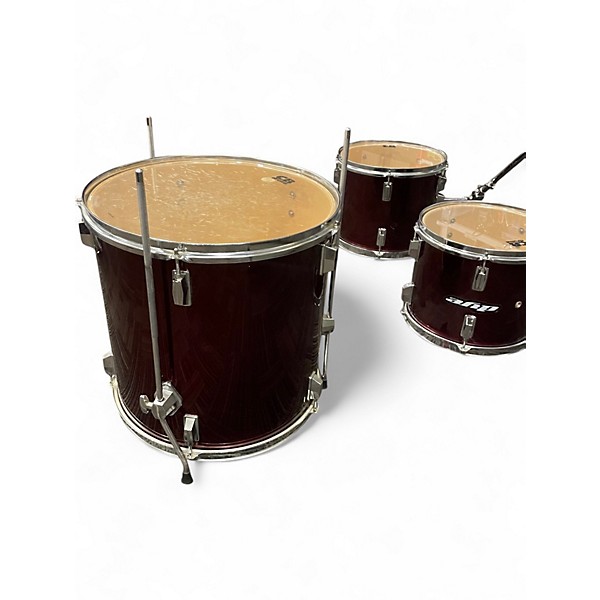 Used CB Percussion 4 Piece SP SERIES Red Drum Kit