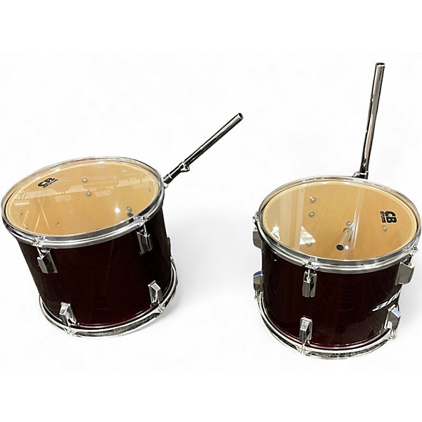Used CB Percussion 4 Piece SP SERIES Red Drum Kit