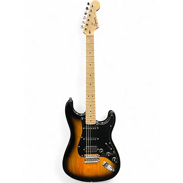 Used Squier SONIC STRATOCASTER 2 Color Sunburst Solid Body Electric Guitar