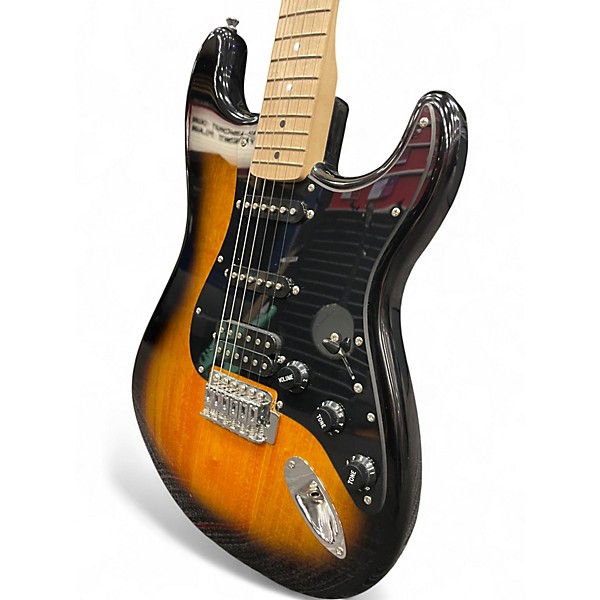 Used Squier SONIC STRATOCASTER 2 Color Sunburst Solid Body Electric Guitar