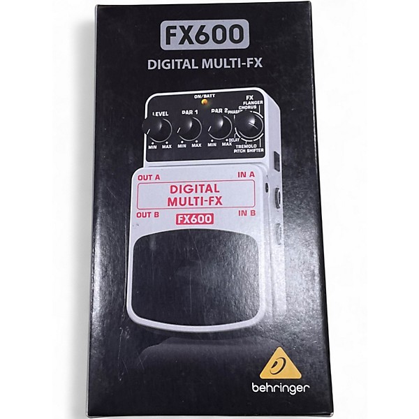 Used Behringer FX600 Effect Processor