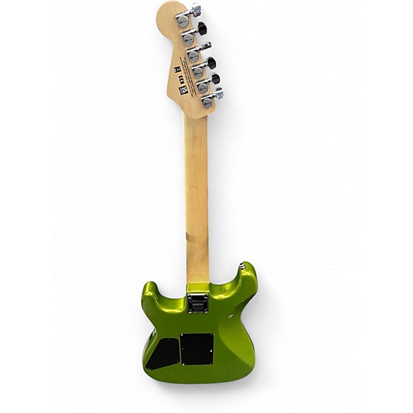 Used Charvel San Dimas Style 1 HH Lime Green Solid Body Electric Guitar