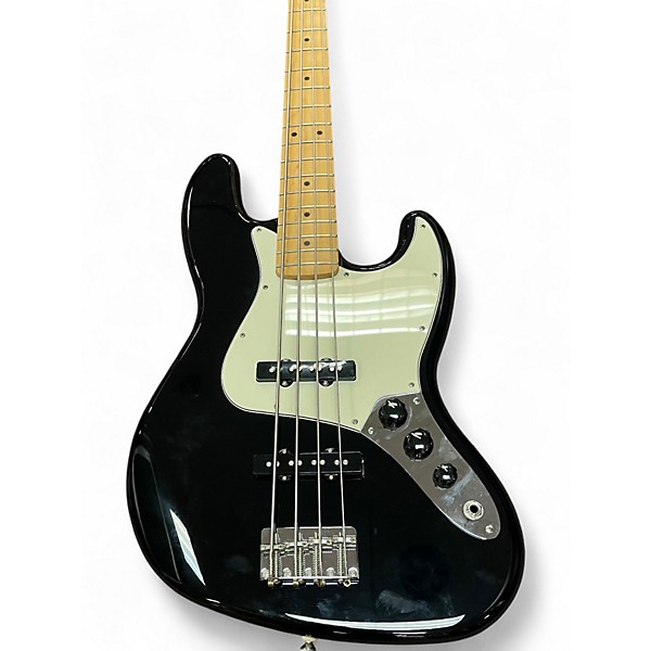 Used Fender Jazz Bass Black Electric Bass Guitar