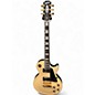 Used Epiphone Les Paul Custom Blackback Antique Ivory Solid Body Electric Guitar thumbnail
