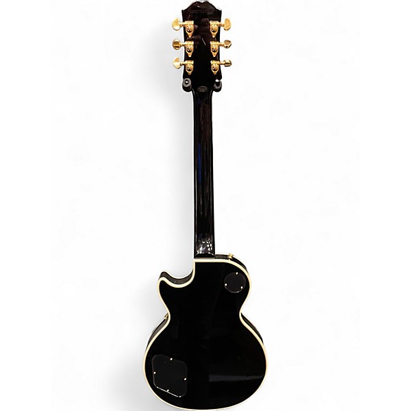 Used Epiphone Les Paul Custom Blackback Antique Ivory Solid Body Electric Guitar