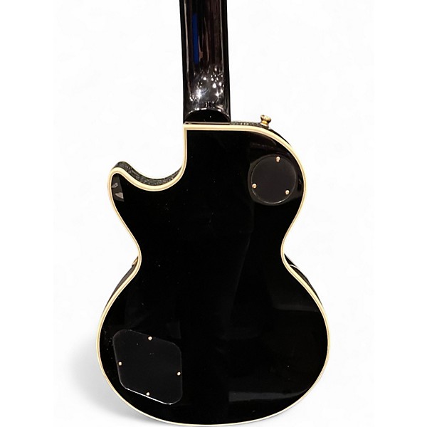 Used Epiphone Les Paul Custom Blackback Antique Ivory Solid Body Electric Guitar