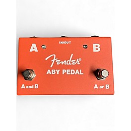 Used Fender Micro ABY Footswitch Pedal