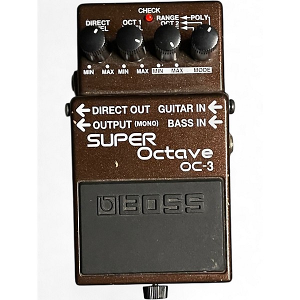 Used BOSS OC3 Super Octave Effect Pedal