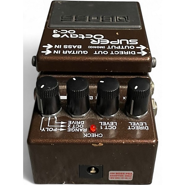 Used BOSS OC3 Super Octave Effect Pedal