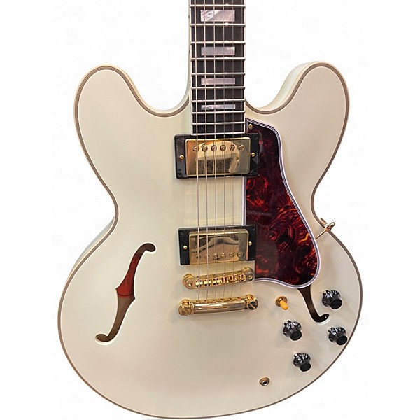 Used Epiphone 1959 ES-335 Classic White Hollow Body Electric Guitar