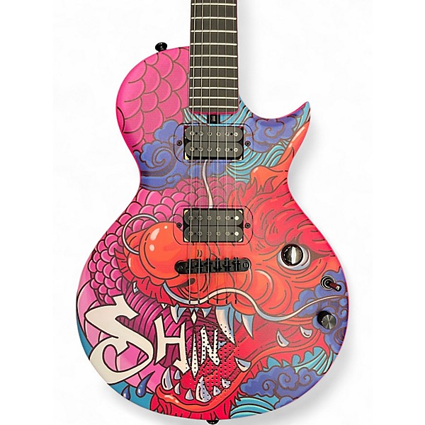 Used Enya Nova Go Sonic Shinichi Kobayashi Pink Solid Body Electric Guitar