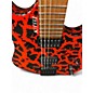 Used Kiesel Kiesel k series headless Capri Orange spotted Solid Body Electric Guitar