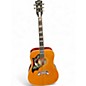 Used Epiphone Dove 1963 Reissue Natural Acoustic Electric Guitar thumbnail