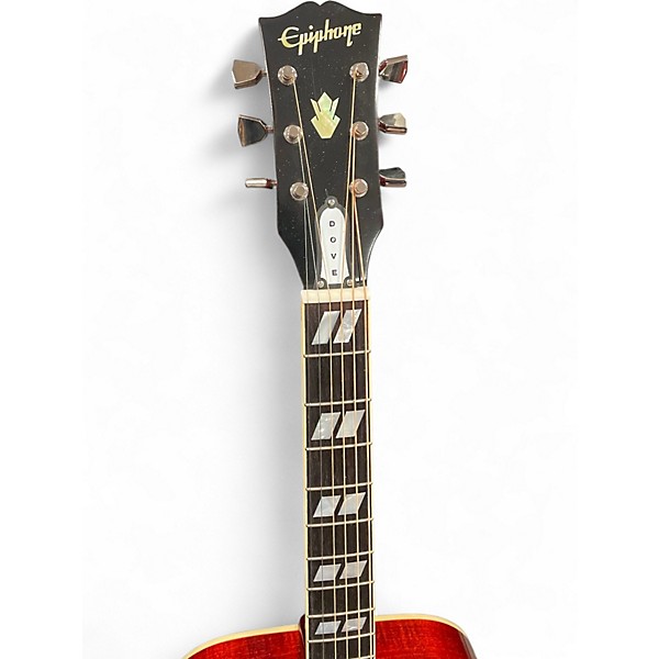 Used Epiphone Dove 1963 Reissue Natural Acoustic Electric Guitar