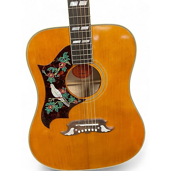 Used Epiphone Dove 1963 Reissue Natural Acoustic Electric Guitar