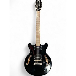 Used Dean Boca 12 Black Solid Body Electric Guitar