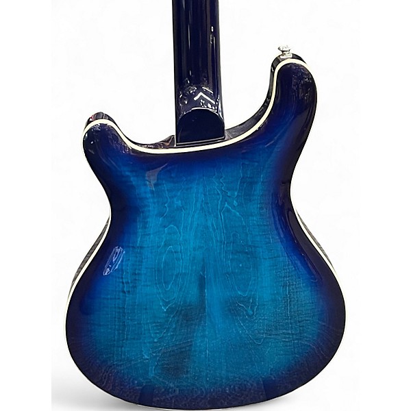Used PRS SE Hollowbody II Peacock Blue Hollow Body Electric Guitar