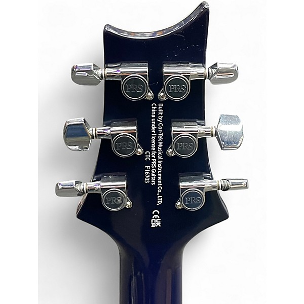Used PRS SE Hollowbody II Peacock Blue Hollow Body Electric Guitar