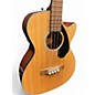 Used Fender CB60SCE Natural Acoustic Bass Guitar