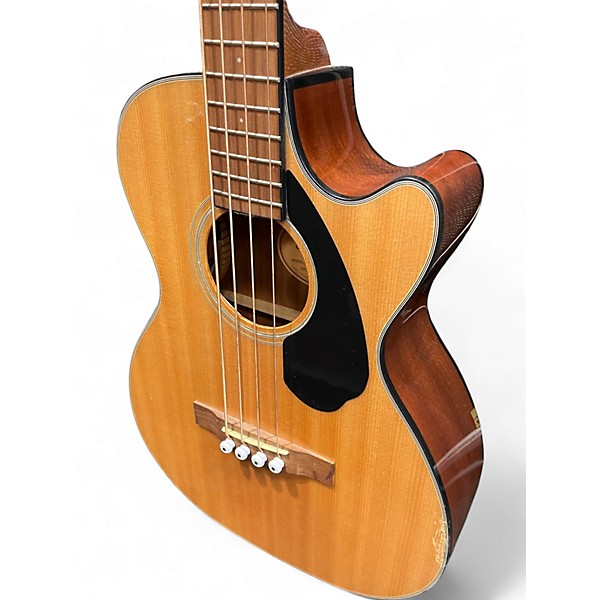 Used Fender CB60SCE Natural Acoustic Bass Guitar
